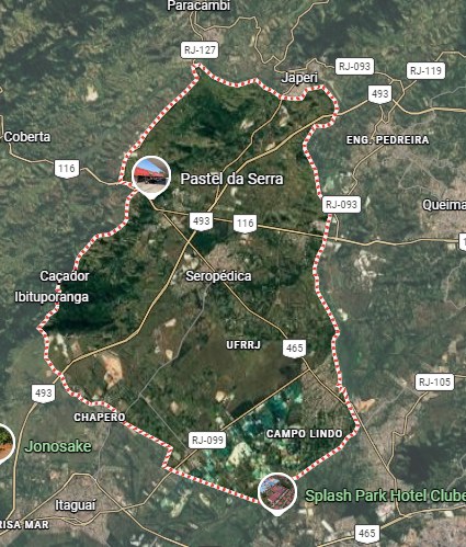 Localização Seropédica